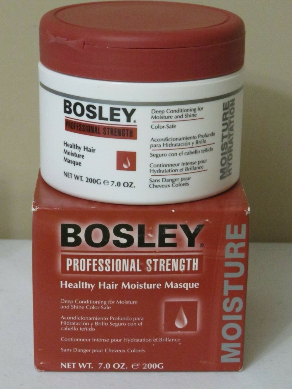 Bosley Professional Strength Healthy Hair Moisture Masque - Red